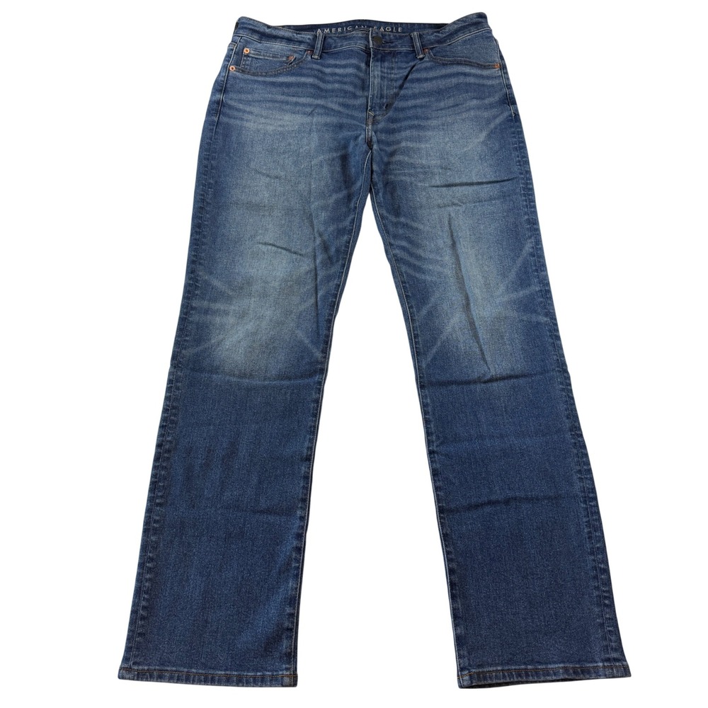American Eagle‎ Original Straight Jeans Men's Size 36x34 Medium Wash